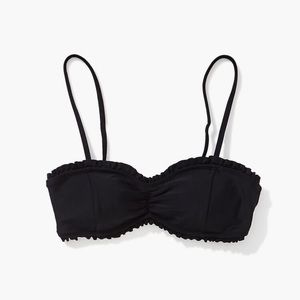 Ruffled Bralette Bikini Top